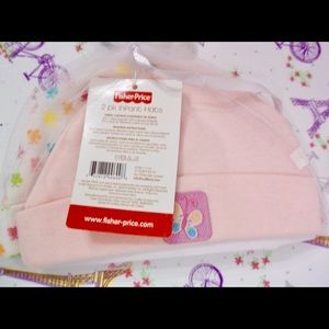 2 Pack Fisher Price Infant Hats Brand New